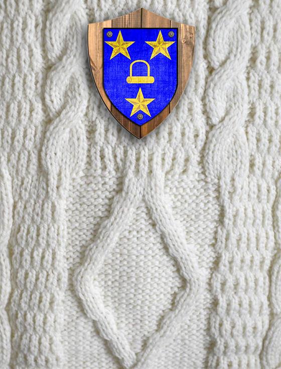 Aran Cashmere Murray Clan Aran Throw