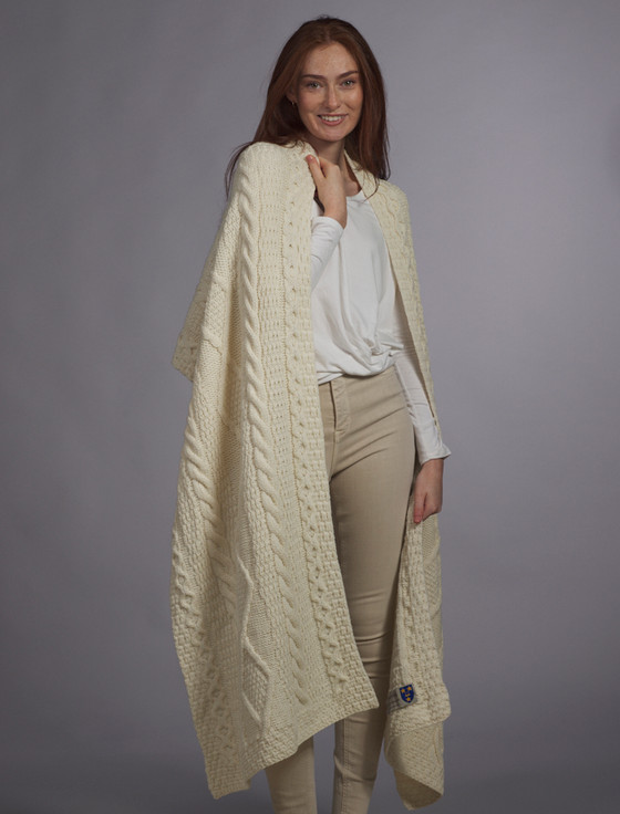 Aran Cashmere Murray Clan Aran Wrap