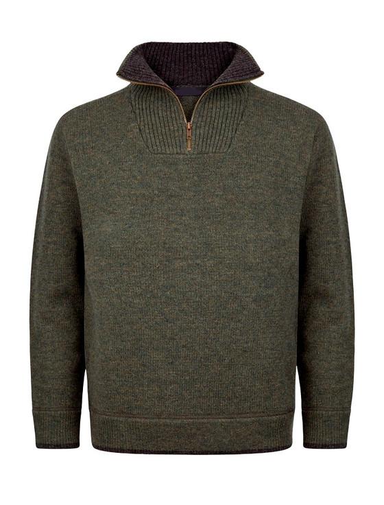 Aran Cashmere Navigators ‎Half Zi‎p‎