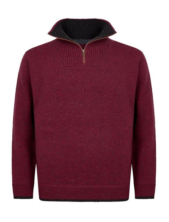 Aran Cashmere Navigators Half Zi‎p‎