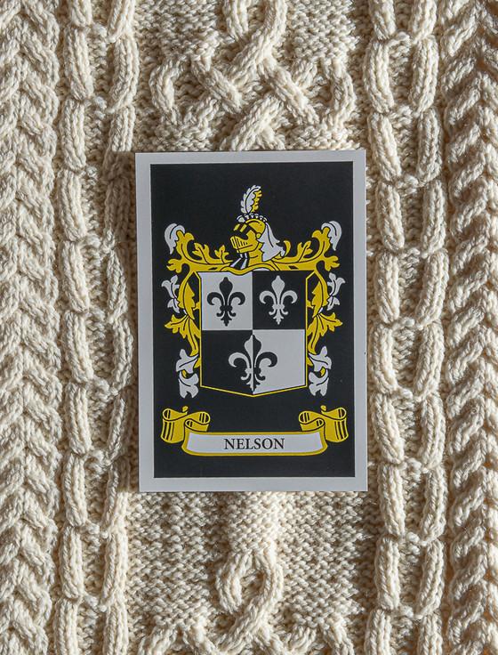 Aran Cashmere Nelson Clan Aran Throw
