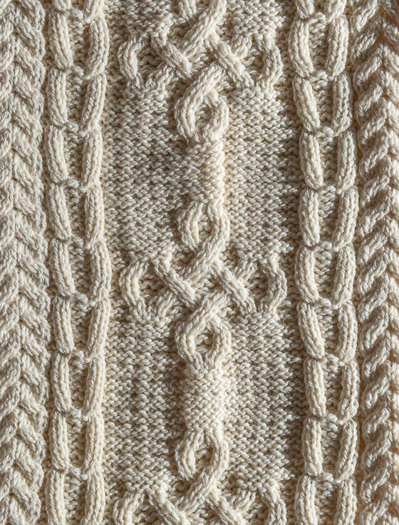 Aran Cashmere Nelson Clan Scarf