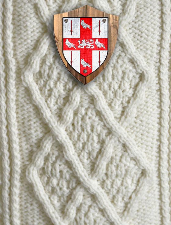 Aran Cashmere Nolan Clan Aran Throw