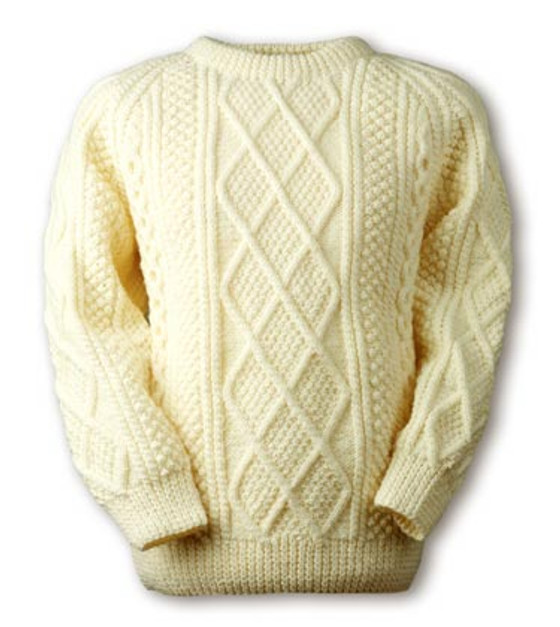 Aran Cashmere Nolan Knitting Pattern