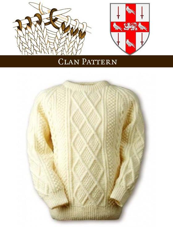 aran cashmere Nolan Knitting Pattern