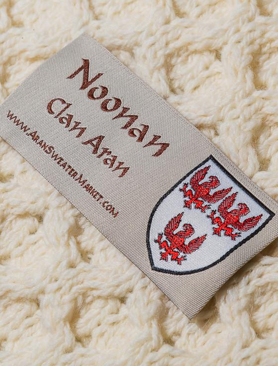 Aran Cashmere Noonan Clan Scarf
