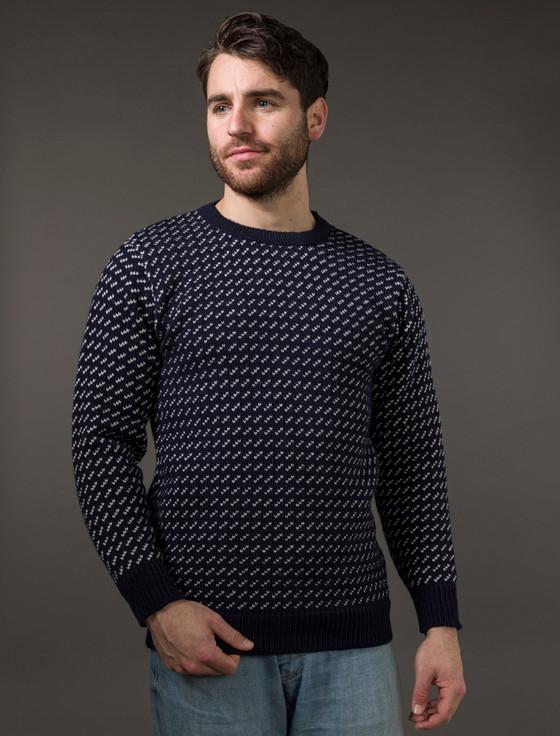 aran cashmere Norwegian Sweater‎