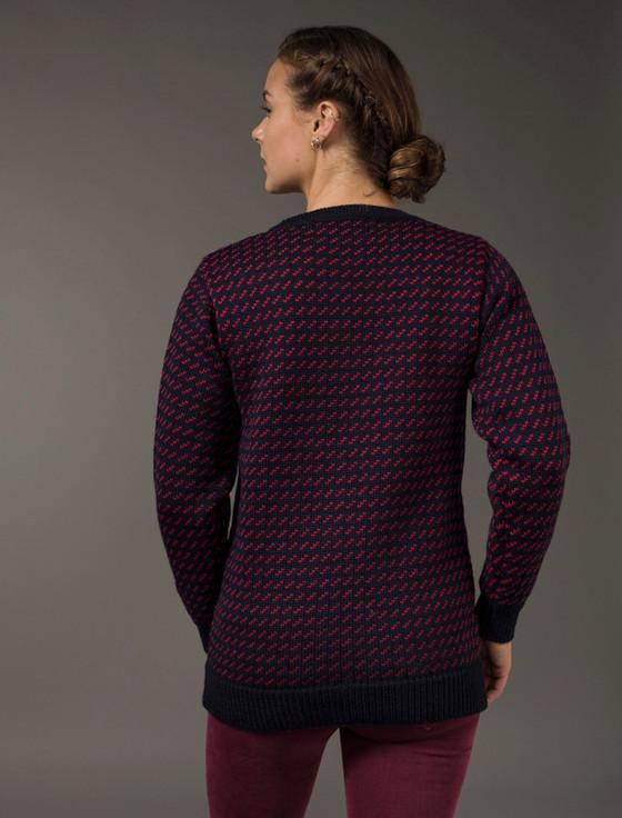 Aran Cashmere Norwegian Sweater For Women‎‎ ‎