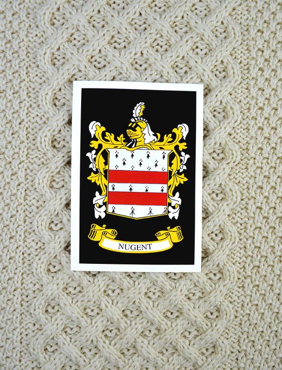 Aran Cashmere Nugent Clan Aran Throw