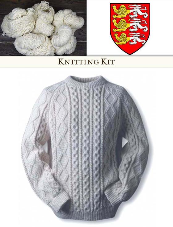 aran cashmere O'Brien Knitting Kit