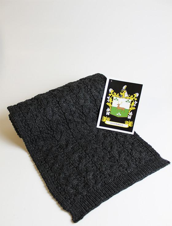 Aran Cashmere O'Connell Clan Scarf