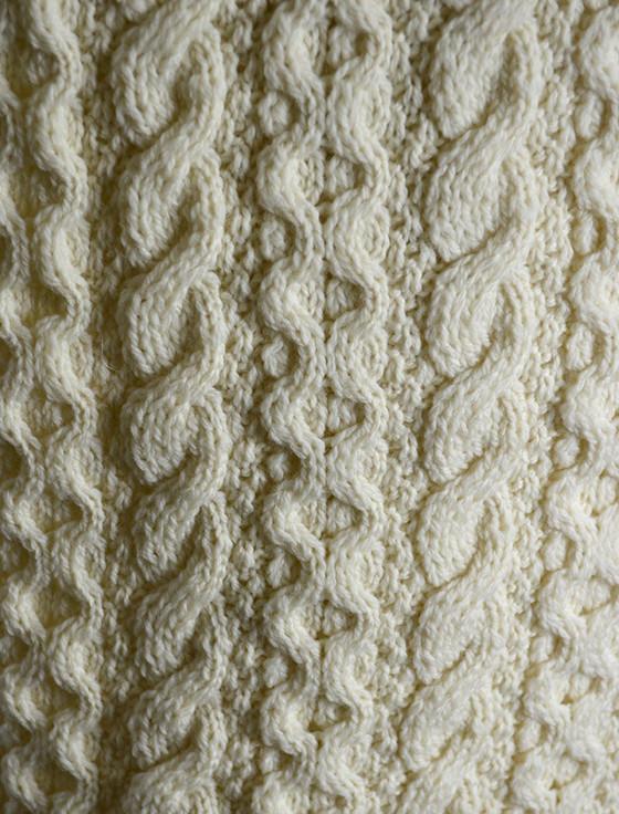Aran Cashmere O'Connell Clan Scarf