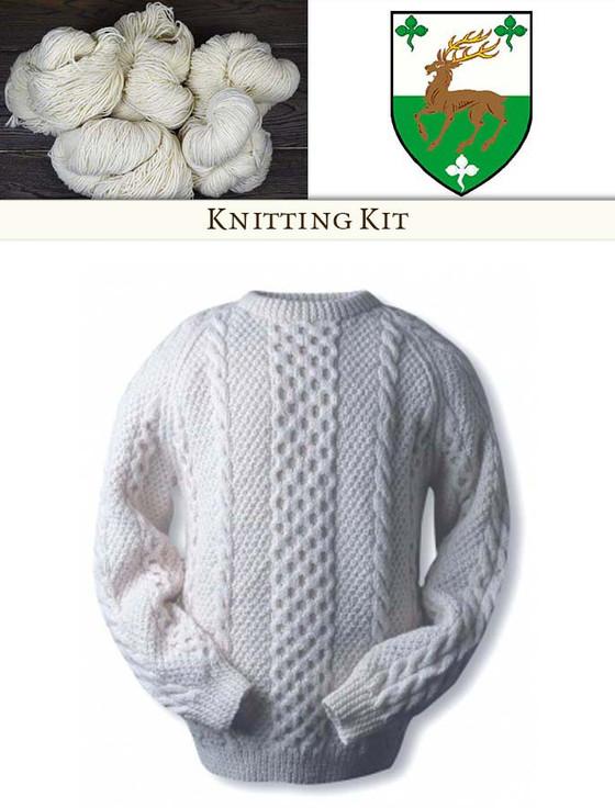 aran cashmere O'Connell Knitting Kit
