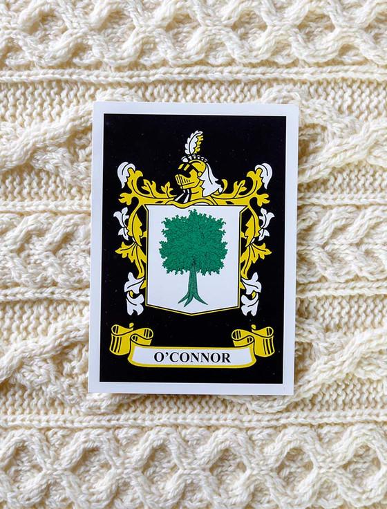 Aran Cashmere O'Connor Clan Aran Throw