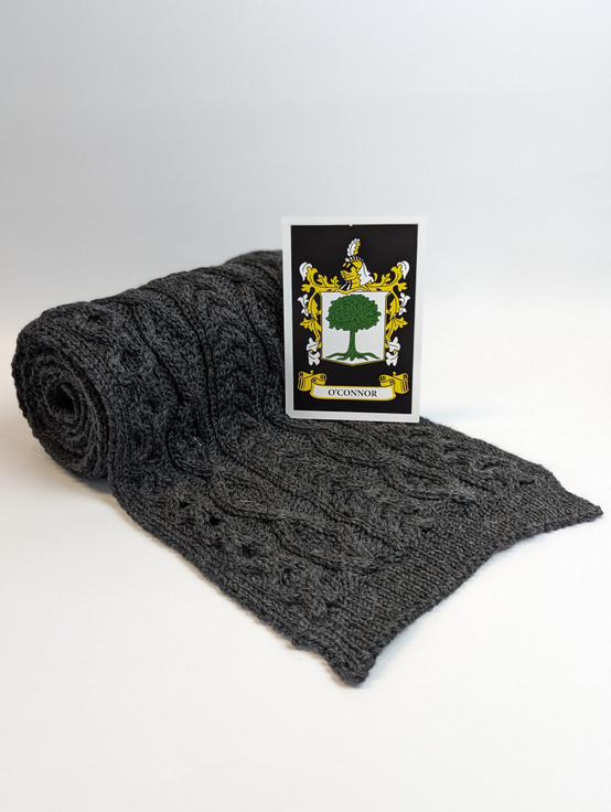 Aran Cashmere O'Connor Clan Scarf