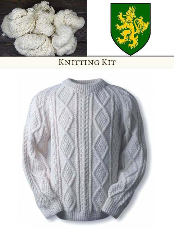 aran cashmere O'Connor Knitting Kit
