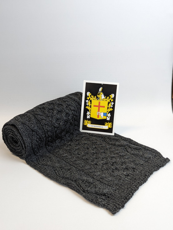 Aran Cashmere O'Donnell Clan Scarf