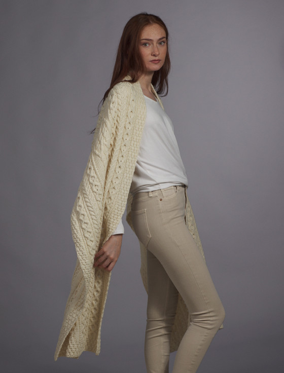 Aran Cashmere O'Donoghue Clan Aran Wrap