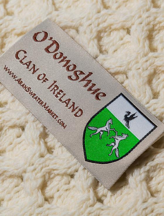 Aran Cashmere O'Donoghue Clan Scarf