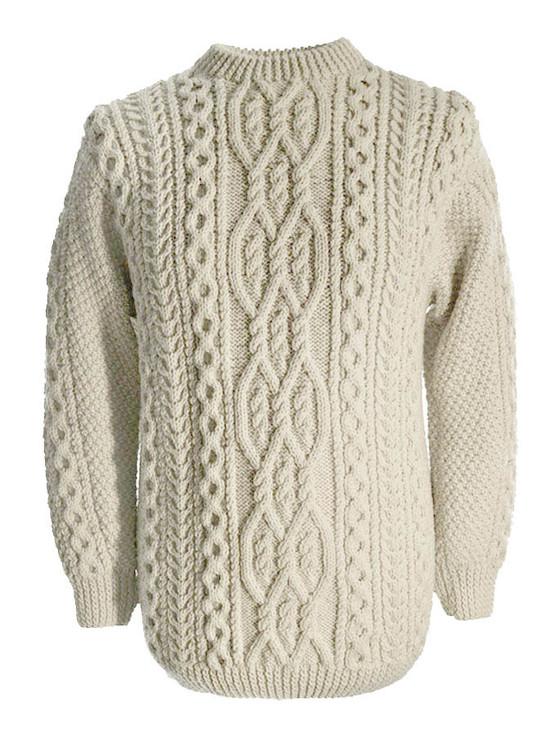 aran cashmere O'Donoghue Clan Sweater