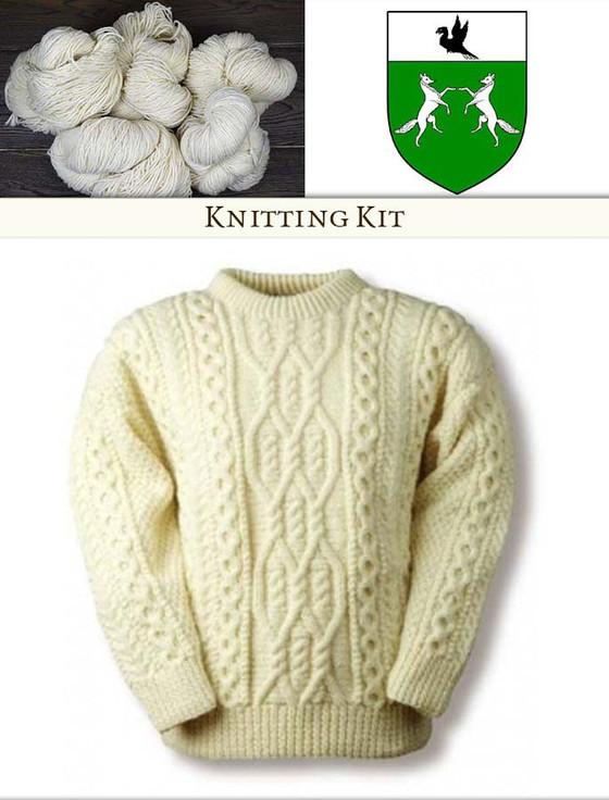 aran cashmere O'Donoghue Knitting Kit