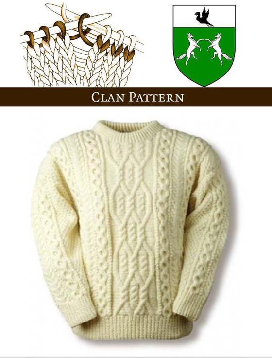 aran cashmere O'Donoghue Knitting Pattern