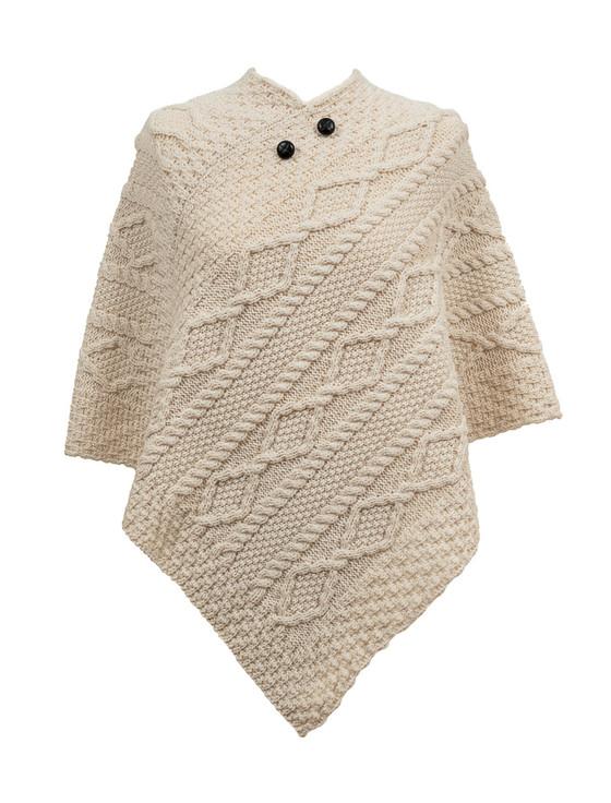 aran cashmere O'Donovan Clan Aran Poncho