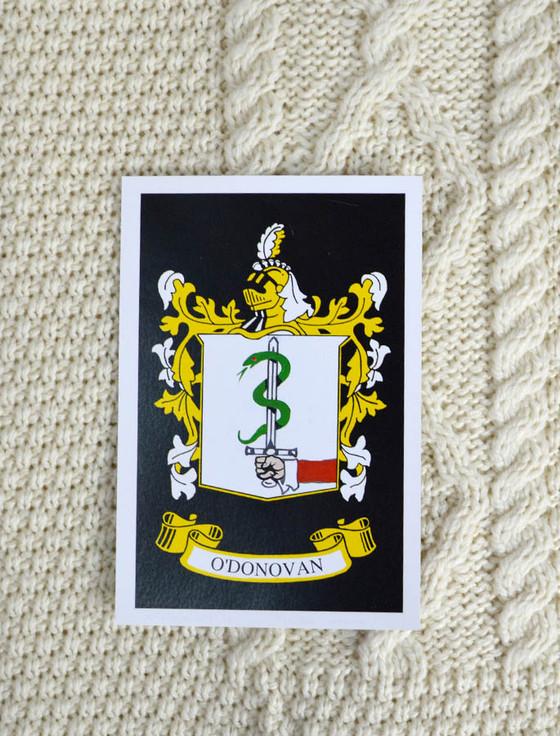 aran cashmere O'Donovan Clan Aran Throw