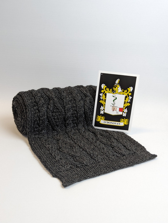 Aran Cashmere O'Donovan Clan Scarf