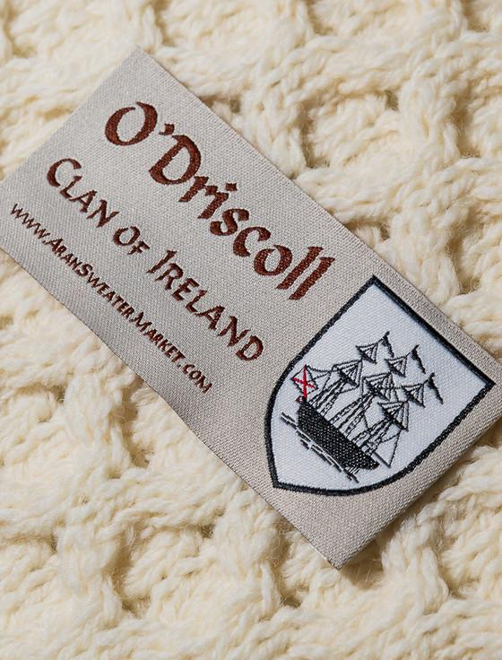 Aran Cashmere O'Driscoll Clan Aran Poncho