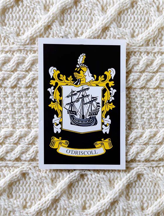 Aran Cashmere O'Driscoll Clan Aran Throw