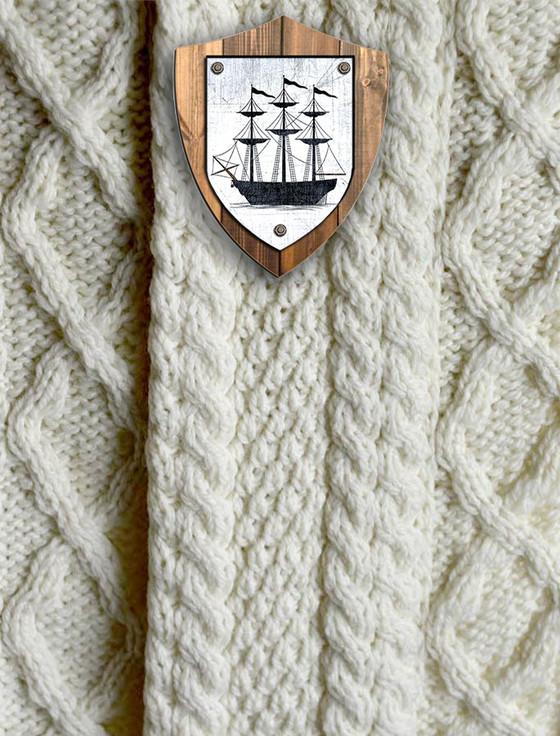 Aran Cashmere O'Driscoll Clan Aran Throw