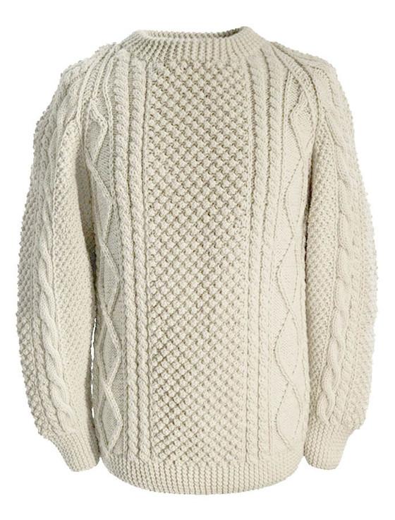 aran cashmere O'Driscoll Clan Sweater