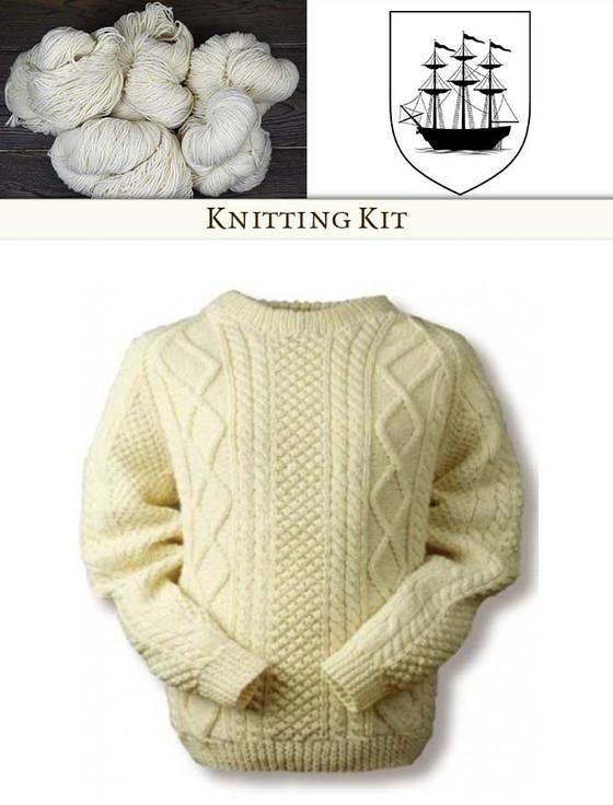 aran cashmere O'Driscoll Knitting Kit