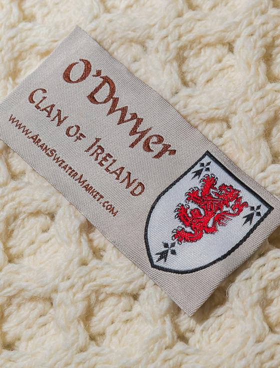 Aran Cashmere O'Dwyer Clan Aran Bed Runner