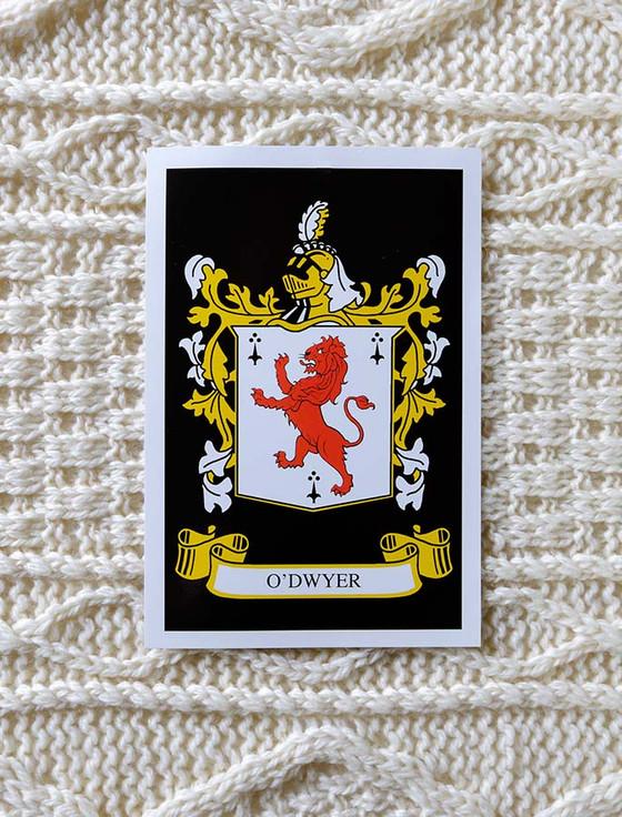 Aran Cashmere O'Dwyer Clan Aran Throw