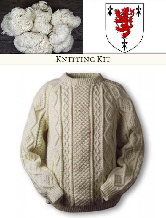 aran cashmere O'Dwyer Knitting Kit
