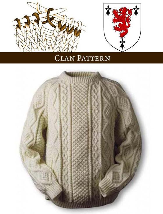 aran cashmere O'Dwyer Knitting Pattern