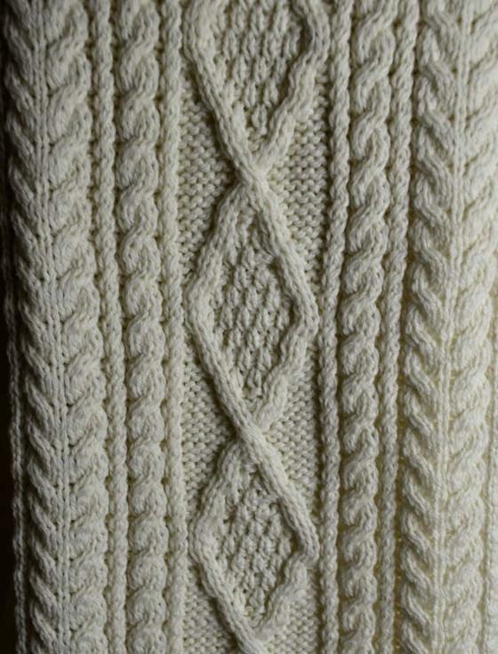Aran Cashmere O'Flaherty Clan Scarf