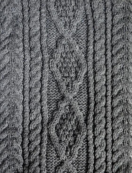 Aran Cashmere O'Flaherty Clan Scarf