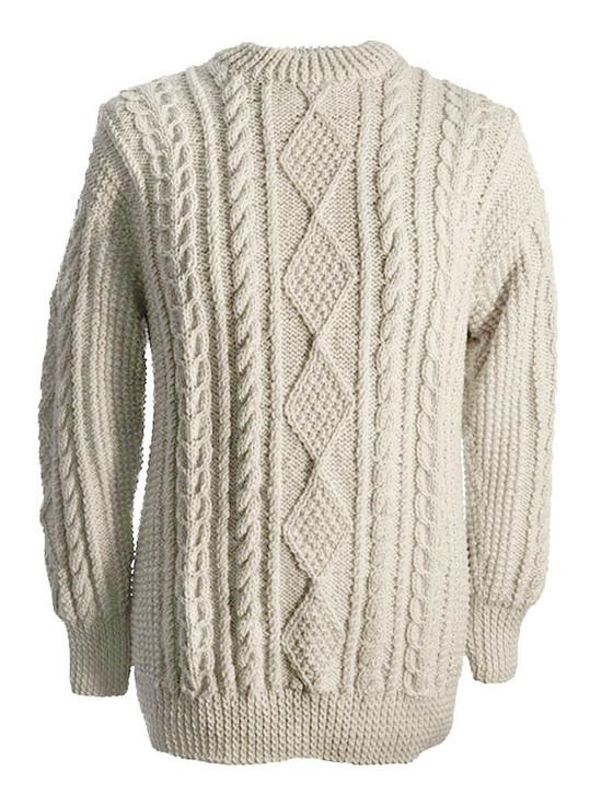 aran cashmere O'Flaherty Clan Sweater