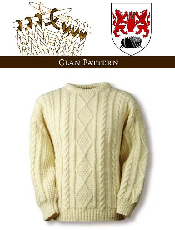 aran cashmere O'Flaherty Knitting Pattern