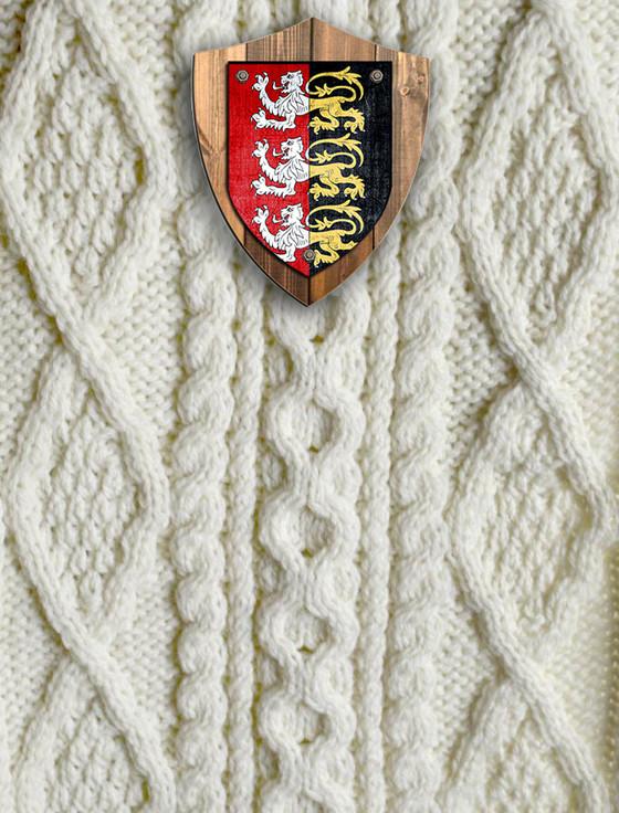 Aran Cashmere O'Grady Clan Aran Throw