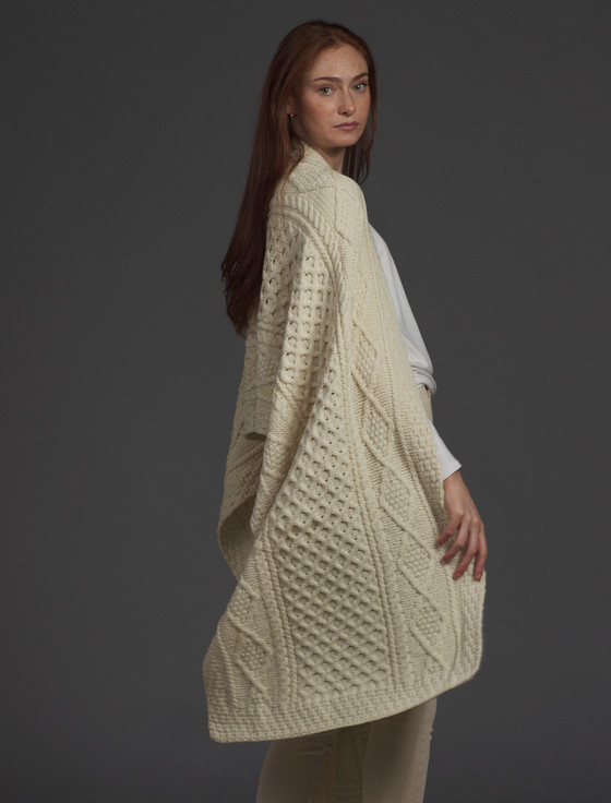 Aran Cashmere O'Grady Clan Aran Wrap