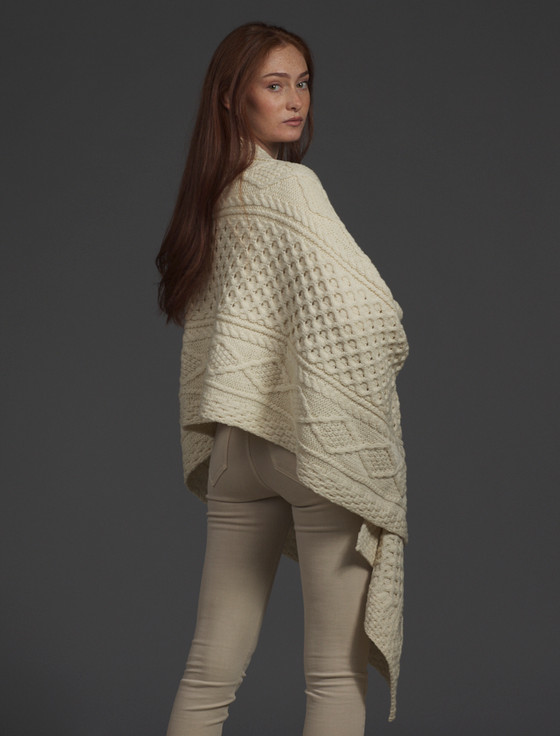 Aran Cashmere O'Grady Clan Aran Wrap