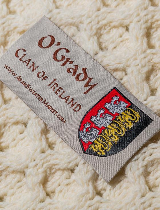 Aran Cashmere O'Grady Clan Scarf