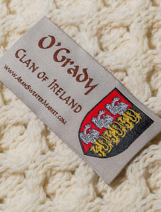Aran Cashmere O'Grady Clan Sweater