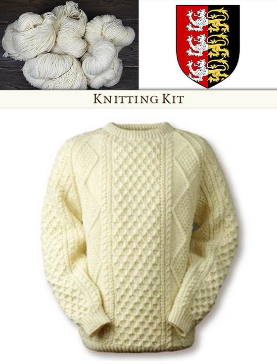 aran cashmere O'Grady Knitting Kit