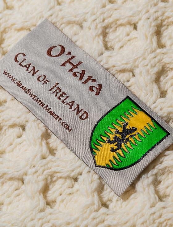 Aran Cashmere O'Hara Clan Aran Poncho
