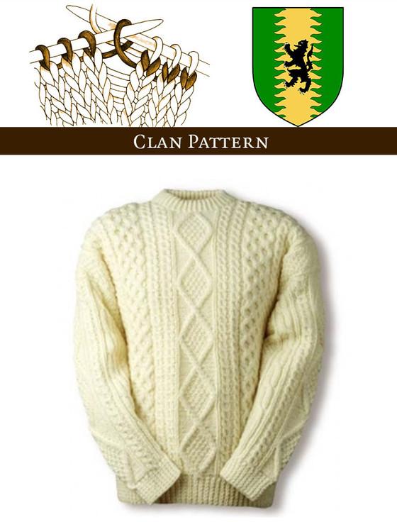 aran cashmere O'Hara Knitting Pattern